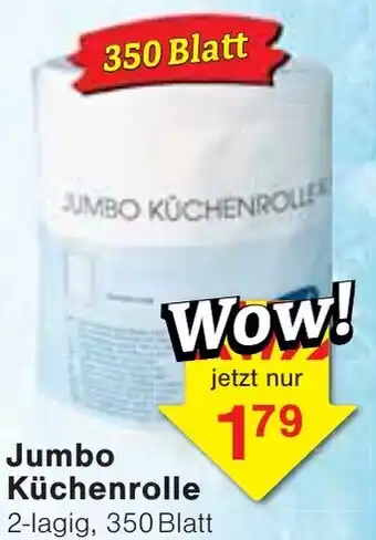 Wiglo Wunderland Jumbo Küchenrolle 2-lagig Angebot