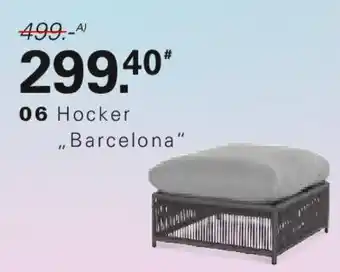 Höffner Hocker Barcelona" Angebot