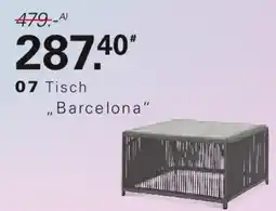 Höffner Tisch Barcelona Angebot