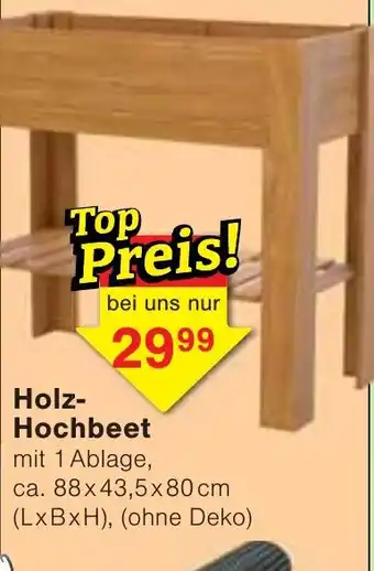 Wiglo Wunderland Holz- Hochbeet Angebot