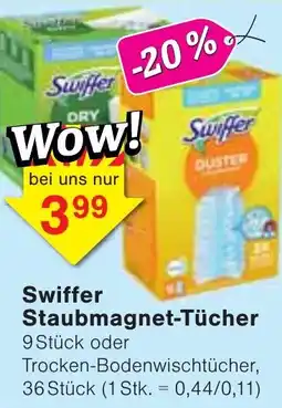 Wiglo Wunderland Swiffer Staubmagnet-Tücher Angebot