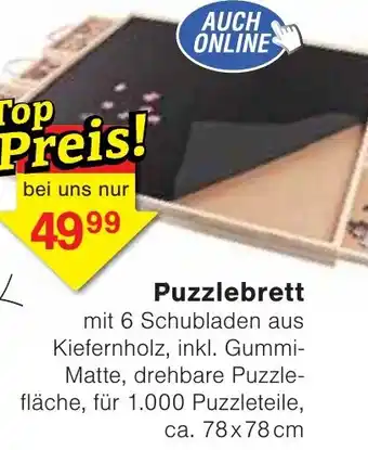 Wiglo Wunderland Puzzlebrett Angebot