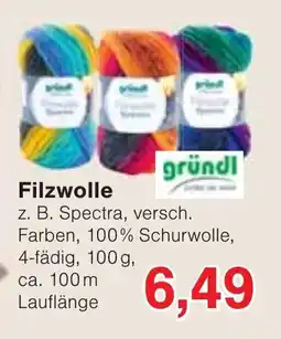 Wiglo Wunderland Filzwolle gründl Angebot