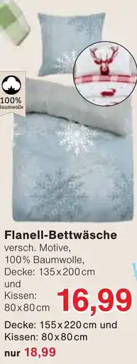 Wiglo Wunderland Flanell-Bettwäsche Angebot