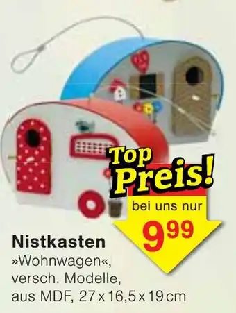 Wiglo Wunderland Nistkasten Angebot