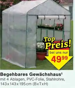 Wiglo Wunderland Begehbares Gewächshaus Angebot