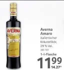 Selgros Averna Amaro italienischer Kräuterlikör, Angebot