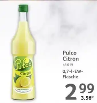 Selgros Pulco Citron Angebot