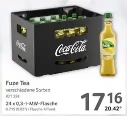 Selgros fuze tea Angebot