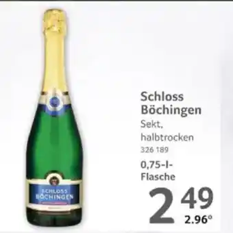 Selgros Schloss Böchingen Sekt Angebot