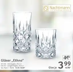 Selgros Nachtmann Gläser,,Ethno" Angebot