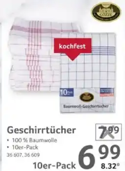 Selgros GOZZE Geschirrtücher Angebot