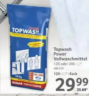 Selgros Topwash Power Vollwaschmittel Angebot