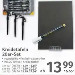 Selgros Securit Kreidetafeln 20er-Set Angebot