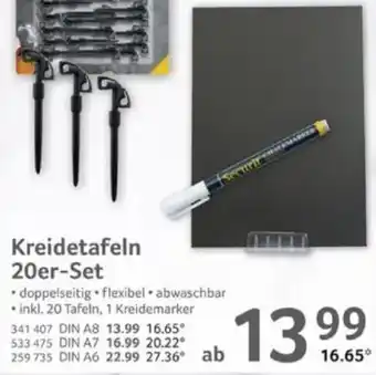 Selgros Securit Kreidetafeln 20er-Set Angebot