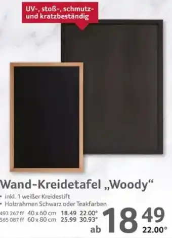 Selgros Wand-Kreidetafel,,Woody" Angebot