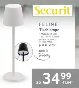 Selgros Securit FELINE Tischlampe Angebot