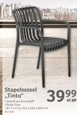 Selgros Stapelsessel ,,Tinto" Angebot