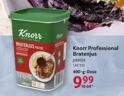 Selgros Knorr Professional Bratenjus pastös Angebot