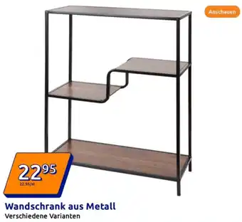 Action Wandschrank aus Metall Angebot