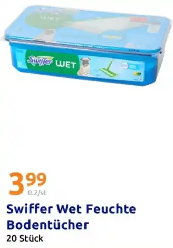 Action Swiffer Wet Feuchte Bodentücher Angebot