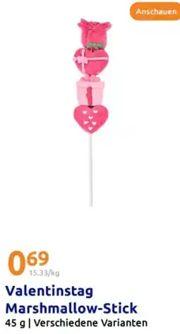 Action Valentinstag Marshmallow-Stick Angebot