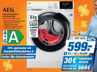 Expert AEG Waschmaschine LR7FL841EX Angebot