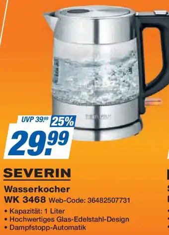 Expert SEVERIN Wasserkocher WK 3468 Angebot