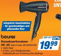 Expert beurer Reisehaartrockner HC 25 Angebot