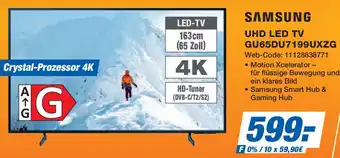 Expert SAMSUNG UHD LED TV GU65DU7199UXZG Angebot