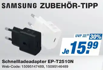 Expert SAMSUNG Schnellladeadapter EP-T2510N Angebot