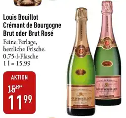 Galeria Markthalle Louis Bouillot Crémant de Bourgogne Brut oder Brut Rosé Angebot