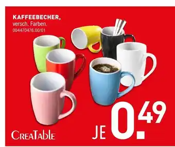 Möbel Wallach Creatable kaffeebecher Angebot