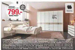 Hofmeister Musterring schlafzimmer san diego Angebot