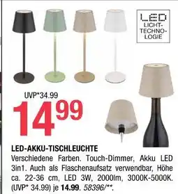 Hofmeister Led-akku-tischleuchte Angebot