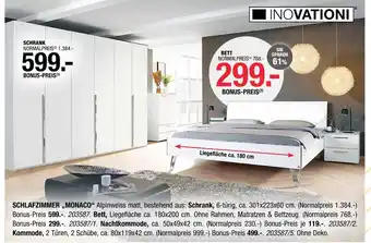 Hofmeister Inovationi schlafzimmer „monaco“ Angebot