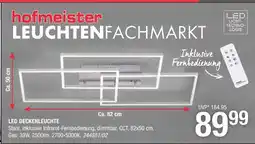 Hofmeister Hofmeister led deckenleuchte Angebot