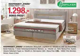 Hofmeister Spilker boxspringbett „nyborg“ Angebot