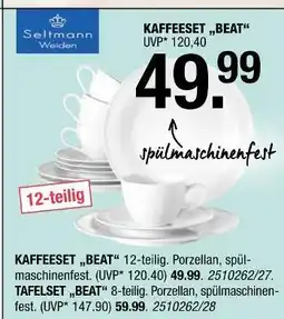 Hofmeister Seltmann weiden kaffeeset „beat“ Angebot