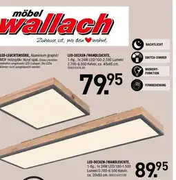 Möbel Wallach Möbel wallach led-leuchtenserie Angebot