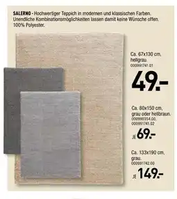 Möbel Wallach Salerno hochwertiger teppich Angebot