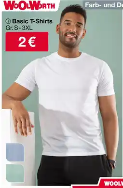 Woolworth Basic t-shirts Angebot