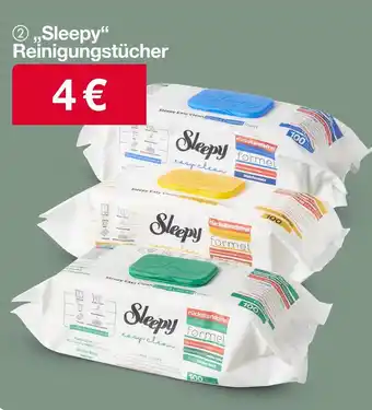 Woolworth „sleepy“ reinigungstücher Angebot