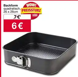 Woolworth Home discount backform Angebot