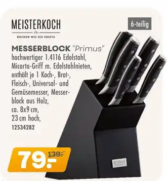 Möbel Kraft Meisterkoch messerblock primus Angebot