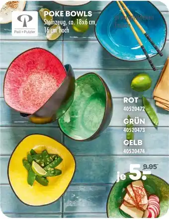 Möbel Kraft Peill + putzler poke bowls Angebot