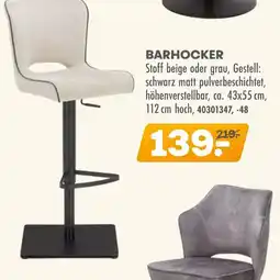 Möbel Kraft Barhocker Angebot