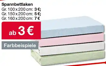 Woolworth Spannbettlaken Angebot