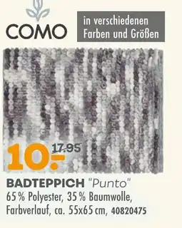 Möbel Kraft Como badteppich punto Angebot