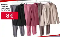 Woolworth Fleece Oberteil und Hose Angebot